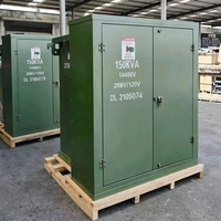 Transformateur électrique triphasé à faible perte de puissance 13,2 kV 1500 kVA 24 kV/480 V monté sur socle