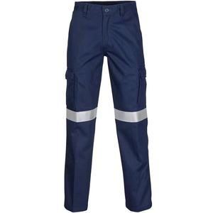 Pantaloni da <span class=keywords><strong>Lavoro</strong></span> ad Alta Visibilità Riflettenti per Operai Edili e Industriali, in Misto Cotone - Product Image 2