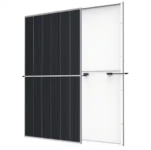 Sunwe pv-modulhersteller OEM kann zuhause Solarpanel-Zubehör 585-610 W mit Doppelglas für Haushalt liefern Energiespeicher