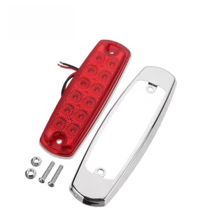 Mini Faros Antiniebla Blancos, Ámbar y Rojos LED para Camiones, Luces Traseras de 24V para Camiones Todoterreno, Repuesto para Remolques, Luz de Posición Lateral LED de 1W - Product Image 5
