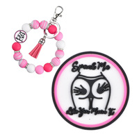 Nieuwe product op maat gemaakte siliconen focal beads grappige stoere luxe tas kralen voor pen maken losse kralen
