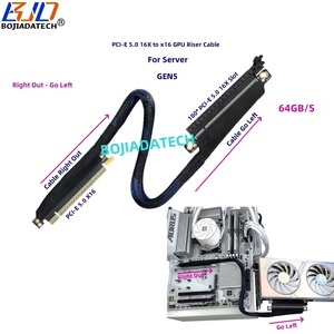 Pci-e 5.0 16X để X16 Gen5 GPU Riser cáp mở rộng 0.4m 0.5M 06M 0.8m cho rtx5090 rx9070xt A100 H100 ai máy chủ <span class=keywords><strong>Card</strong></span> đồ họa - Product Image 3