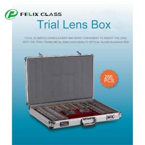 Juego de Lentes de Prueba para Optometría FELIX OPTICAL JS-266 2025, con Vidrio Óptico, Certificado CE y EPA para Instrumentos Ópticos - Product Image 6