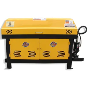 High Efficiency Wire Rebar Straightener And Cutter 4-12mm Steel Bar Straightening And Cutting Machine