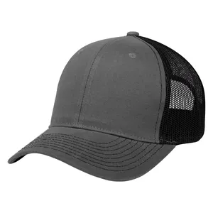 Chapeau personnalisable pour hommes, casquettes ajustable, en maille au dos, logo personnalisé vierge, camionneur