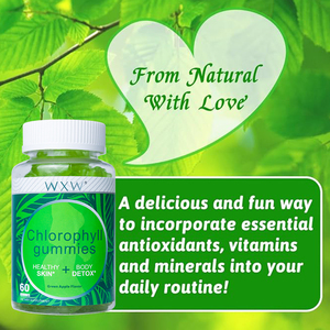 Chlorophyl อาหารเสริมการจัดการน้ำหนักแบบบางขนมกัมมี่สนับสนุนสุขภาพผิว - Product Image 6