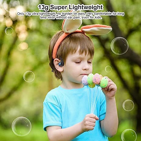 ACH03 Neckband Air Conduction Headset Wireless Open Ear Earphones IPX5 Waterproof for Sports Running Gym Outdoor Use