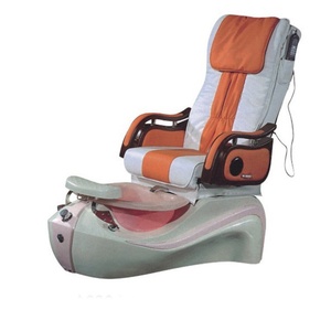 เก้าอี้นวดเท้าสำหรับร้านทำเล็บไฟเบอร์กลาสพร้อมอ่างแช่เท้า - Product Image 5