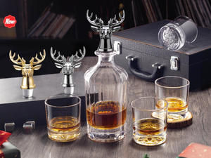 Emballage de spiritueux, bouteille unique, bouchon personnalisé de luxe, pulvérisateur à pompe pour bouteilles de vin, whisky - Product Image 1