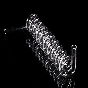 石英ガラスヘリックスチューブ高温耐性石英スパイラル反応チューブ工場カスタム - Product Image 5