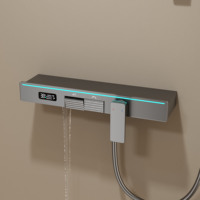 Ensemble de douche DG Custom Piano, numérique, avec fonction pluie douce, système de salle de bain à poignée unique, robinetterie de douche moderne