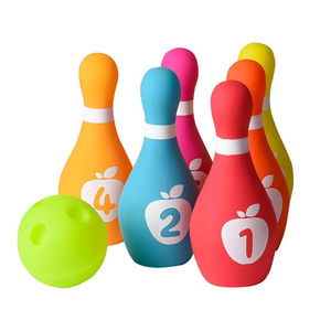 2026 Mini ensemble de bowling pour enfants <span class=keywords><strong>en</strong></span> <span class=keywords><strong>mousse</strong></span> EVA avec 6 quilles et boule, jeu de sport d'extérieur pour créer une ambiance amusante - Product Image 3