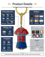 Porte-clés en métal avec logo personnalisé, vente en gros, porte-clés promotionnel, cadeau publicitaire pour les événements d'entreprise, souvenirs