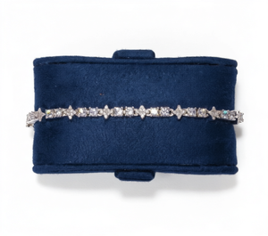 Bracelet Tennis Moissanite 5mm Plaqué Or 18K Argent 925 Style Hip-hop Certifié GRA pour Homme - Product Image 1