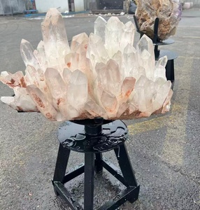 Wholesale Natural White Clear Quartz <b>Crystal</b> Cluster Healing Large Rock Quartz <b>Crystals</b> Stone Clusters for Home Decoration - Product Image 2