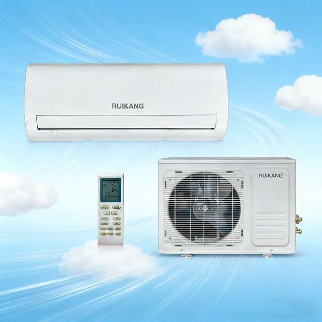 Electric Wall Split Air Conditioner 1.5HP 12000BTU 220V 50Hz R32/R410A Cooling Heating Remote Control Copper Pipes Household