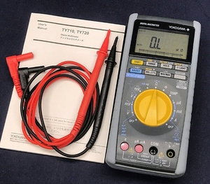 Multimètre numérique Yokogawa TY720 mesure et affiche les valeurs de courant continu et alternatif - Product Image 6