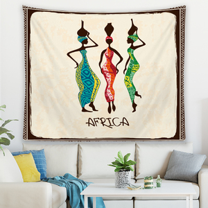 Tribale motivo geometrico etnico decorativo personalizzato arazzo coperta per la decorazione della stanza - Product Image 2