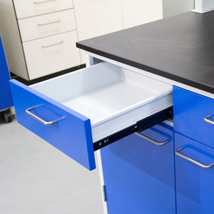 Kunden spezifische moderne Edelstahl-Labor ausrüstung 1 Set für Schul krankenhaus Fabrik Klassen zimmer Labor möbel Bank Tops Lab - Product Image 3