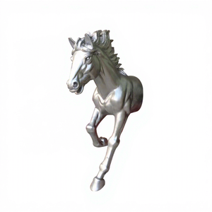 Hotel <span class=keywords><strong>Villa</strong></span> lujo fibra de vidrio cabeza de caballo escultura 3D resina pared arte ornamento para sala de estar <span class=keywords><strong>tamaño</strong></span> <span class=keywords><strong>real</strong></span> modelo al aire libre - Product Image 1