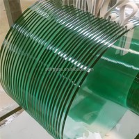 Panneau de verre trempé renforcé pour la sécurité des bâtiments, 5 mm, 6 mm, 8 mm, 10 mm, pour mur-rideau, escalier
