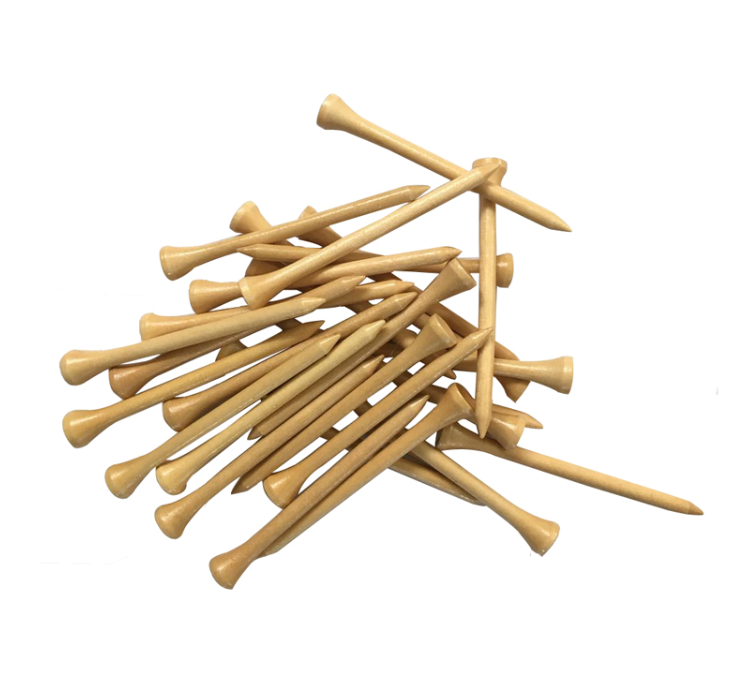 Возобновляемый биоразлагаемый Деревянный Гольф-тройник