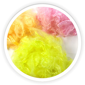 בתולה בצבע פוליאסטר <span class=keywords><strong>polyfill</strong></span> למילוי למטה-כמו סיבים - Product Image 5