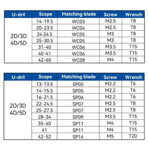 Mata Bor Tipe Mahkota yang Dapat Diindeks 12.5-13.5mm |   untuk Pengeboran Lubang Dalam |   Sistem Perkakas Modular dengan Sisipan Karbida - Product Image 6