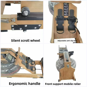 Máquina de <span class=keywords><strong>Remo</strong></span> de Madera Resistente al Agua Fabricada por ZKM con Funcionamiento Silencioso para Entrenamiento <span class=keywords><strong>en</strong></span> Interiores - Product Image 2
