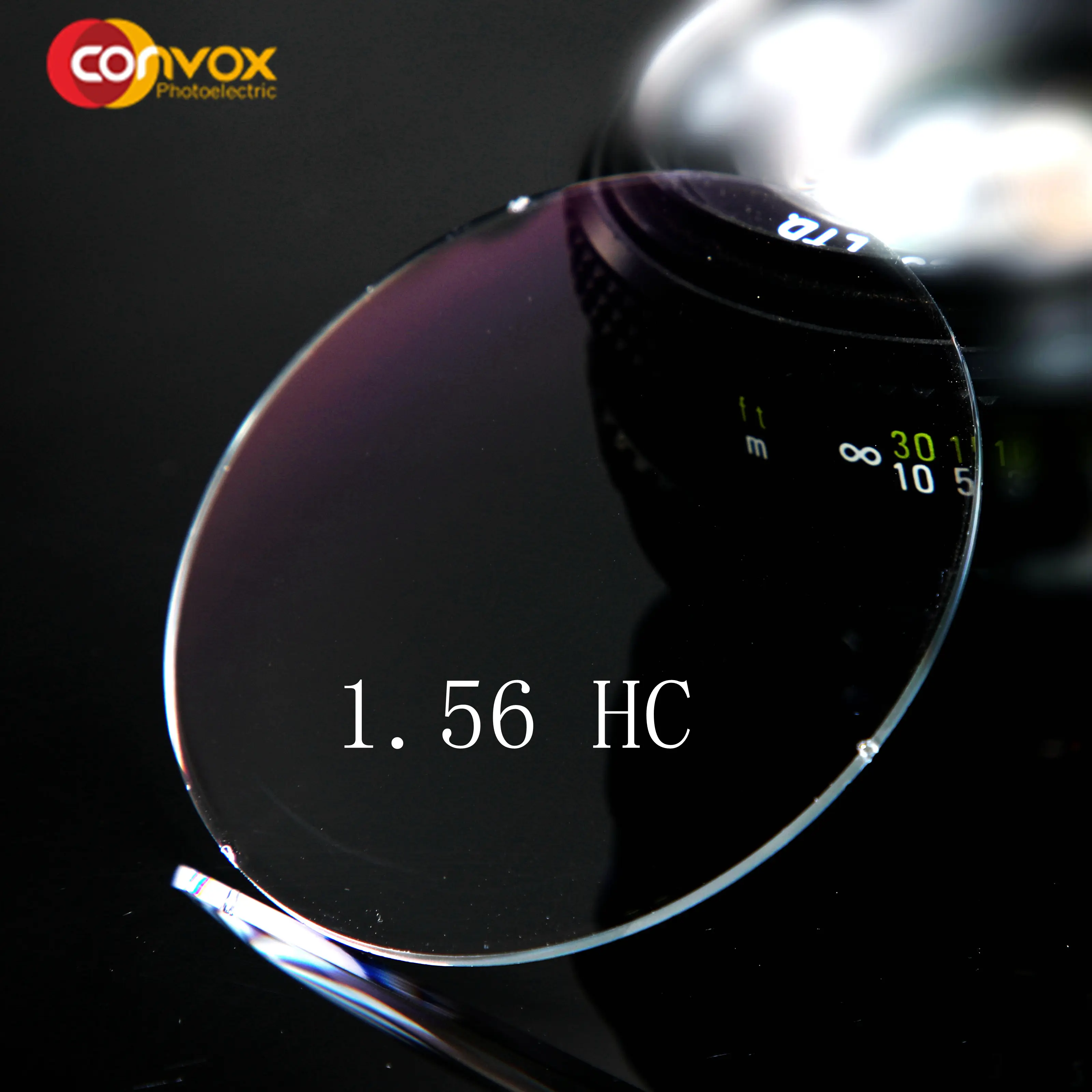 Convvox — manteau dur classique cr, lentille optique 1.56 hc