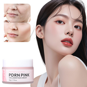 Crema Facial de Colágeno Rosa Pdrn 50g Hidratante Para Mujeres - Product Image 2