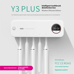 Carepik Bycare Brosse à dents intelligente rechargeable 2 en 1, stérilisateur UV, séchage à l'air, support de rasoir, brosse à dents, écologique - Product Image 2