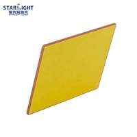Combinateur de faisceau laser CO2 ZnSe 10,6 μm, 45 °   Miroir dichroïque rectangulaire à haute réflexion pour l'alignement 450-700 nm