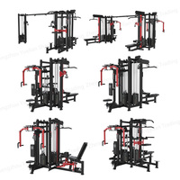 Machine de musculation multifonctionnelle HONFIT en acier pour entraînement cardio et musculaire, équipement de fitness professionnel, garantie 1 an
