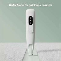 Tondeuse à pattes pour animaux de compagnie éco-responsable ABS avancée 2025, kit de toilettage professionnel, tondeuse à fourrure pour chiens et chats, éclairage LED, charge sécurisée USB