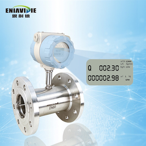 Độ chính xác cao 1% dòng Turbine mét cảm biến lưu lượng chất lỏng cho nước sữa nhiên liệu - Product Image 2