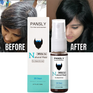 OEM ODM traitement rapide des cheveux blancs chauves aux cheveux noirs shampoing Anti-cheveux blancs au traitement des herbes noires - Product Image 3