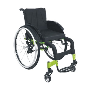 Silla de Ruedas deportiva activa, modelo de aluminio Ultra 48V, 500W, eléctrico, para Rugby, Manual profesional - Product Image 4