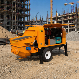 Mezcladora <span class=keywords><strong>de</strong></span> Concreto Hidráulica Portátil con Bomba, Directo <span class=keywords><strong>de</strong></span> Fábrica, para Construcción Rural y Pequeños Proyectos - Product Image 4