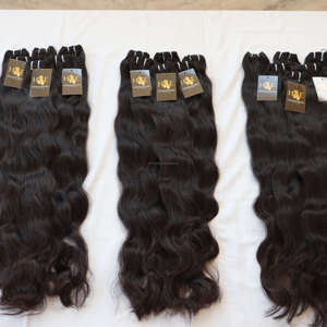 Raw Temple – Extensions de cheveux naturels en vison, provenant du fournisseur indien de cheveux de qualité 10A 11A - Product Image 1