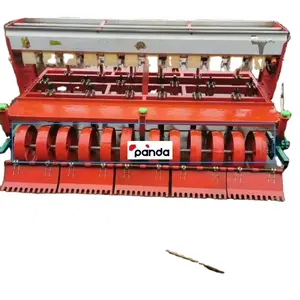 Hot Sale wheat fertilizer seeder / Tractor mounted wheat seeder / Dry rice seeder Alfalfa planter