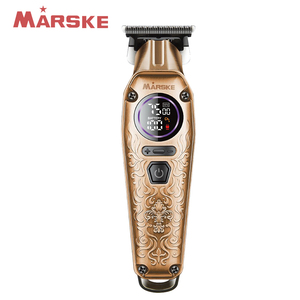 Cortapelos, Recortadora <span class=keywords><strong>de</strong></span> Pelo, Máquina <span class=keywords><strong>de</strong></span> Cortar Pelo con Pantalla Digital para el Hogar, Máquina <span class=keywords><strong>de</strong></span> <span class=keywords><strong>Afeitar</strong></span> para Hombres, Grabado, Tallado - Product Image 4