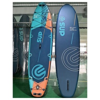 Planche de Stand Up Paddle Gonflable pour Adultes E SUP avec Pont Antidérapant et Accessoires Premium pour Surf Planche Bleue par esup