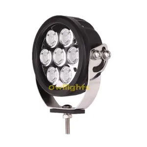 2022 araba aksesuarları 70W 6 inç yuvarlak LED sürüş işık 70w Off Road LED spot 4X4 ATV 12v motosiklet led far