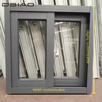 Ventanas Corredizas Modernas de Aleación de Aluminio con Función Ignífuga para Uso Residencial y Hotelero, Ventanas de Ventilación Exterior