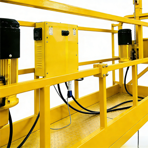 Plateforme élévatrice électrique haute performance - Échafaudage suspendu électrique en acier moderne pour travaux de construction - Product Image 2