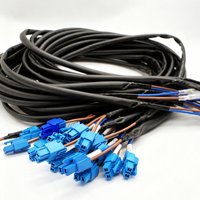 Kabel Harness Tugas Berat Khusus dengan Konektor Plastik Biru & Terminal Berinsulasi Transparan untuk Peralatan & Perlengkapan Rumah Tangga