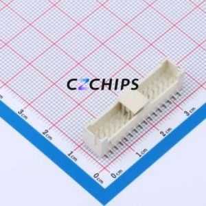 ZX-PHB2.0-2-16PLT Wire-to-Board Pin Header SMD,P=2mm Connector 2x16P 2mm Vertical Mount PHB - Product Image 1