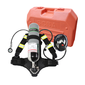Respiratore ad aria a pressione positiva indipendente portatile da 6,8 litri in fibra di carbonio 30MPa 55-60min Accessori per attrezzature antincendio - Product Image 1