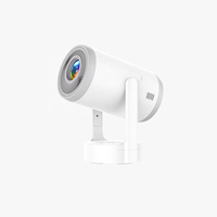 Projecteur intelligent 5G WiFi LCD avec système Android 14, vidéo Full HD 1080P, courte portée, 230 ANSI Lumens, sans fil, Bluetooth